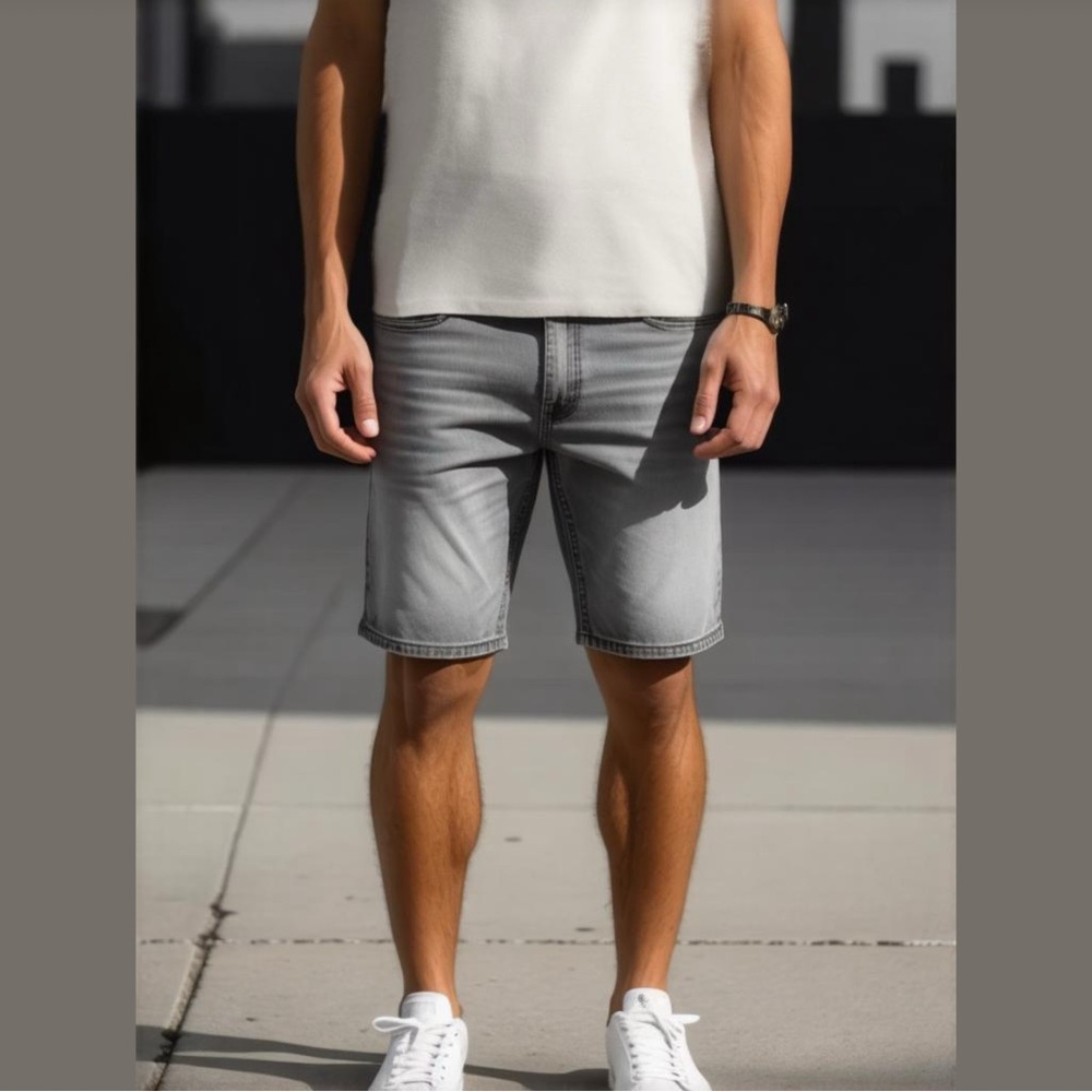 Men's Stefano Shorts, Gray, Size 30